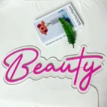 Neon Beauty Sign - Image 2