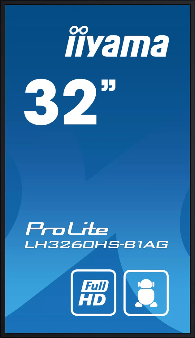 iiyama ProLite LH3260HS-B1AG 32" Full HD Professional Digital Signage Display - Image 3